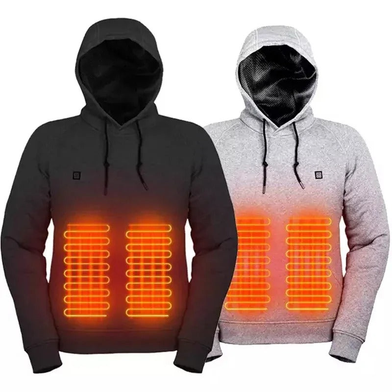 Verwarmde Hoodie - Warm - Pullover - Winterhoodie - Dameshoodie-Hallo Susanne
