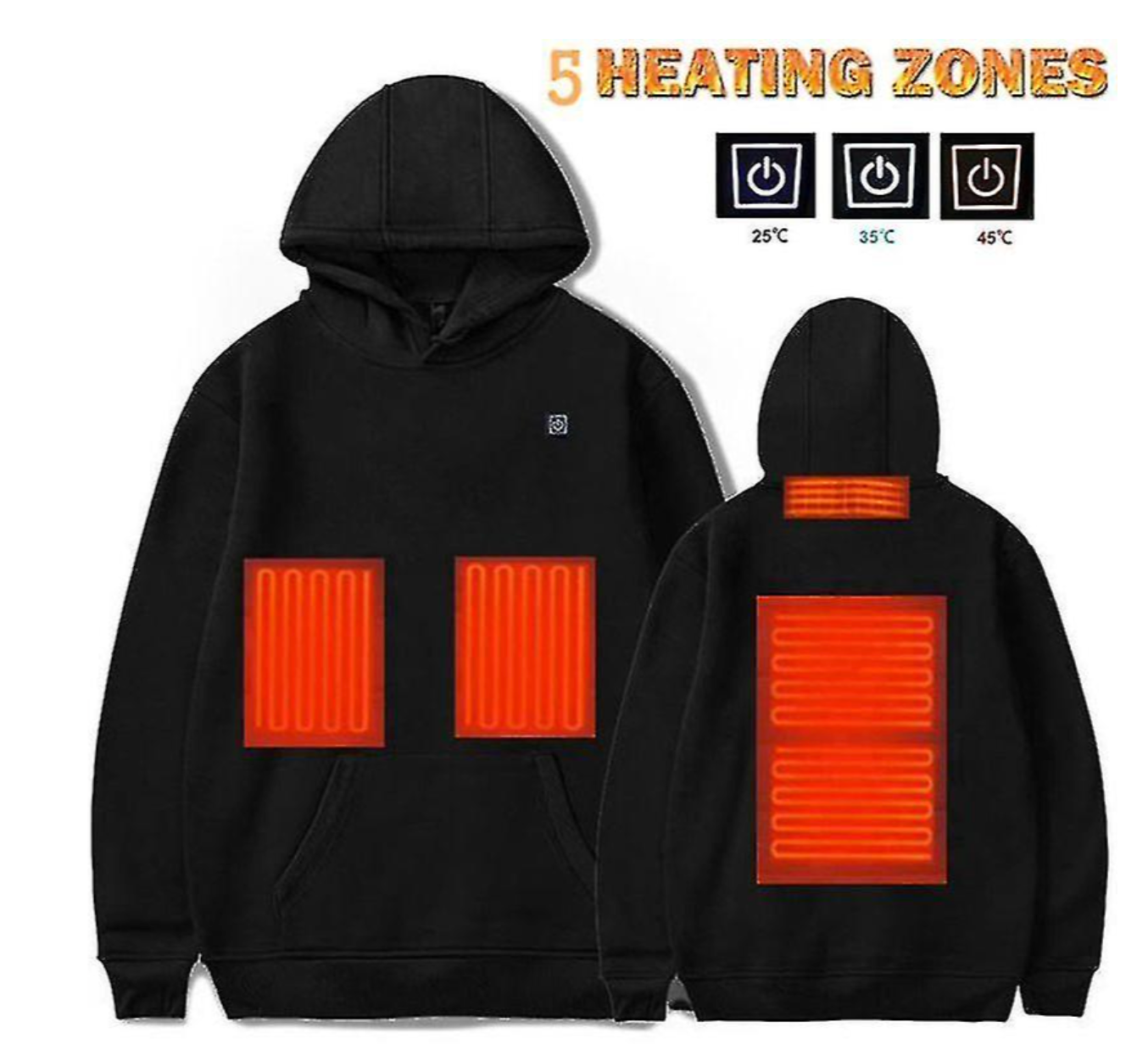 Verwarmde Hoodie - Warm - Pullover - Winterhoodie - Dameshoodie-Hallo Susanne
