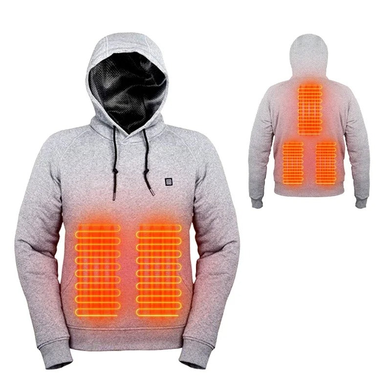 Verwarmde Hoodie - Warm - Pullover - Winterhoodie - Dameshoodie-Hallo Susanne