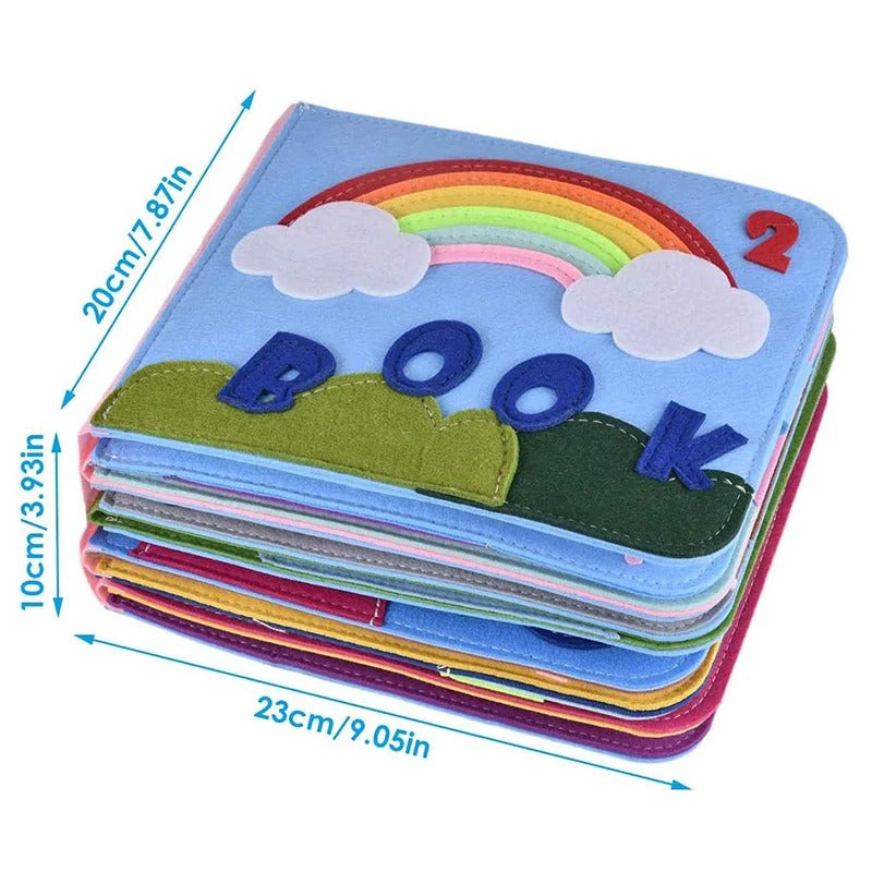 Viltboek | Peuter | Interactief | Zintuiglijk boek | Kinderboek-Hallo Susanne