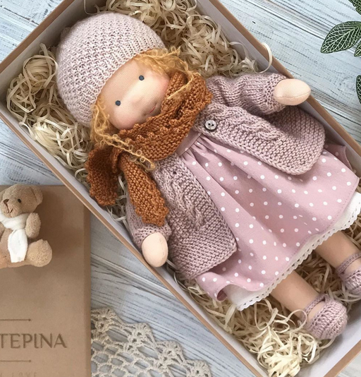 Waldorf Pop | Handgemaakt | Fantasiespel | Poppen | Waldorf onderwijs speelgoed-Hallo Susanne