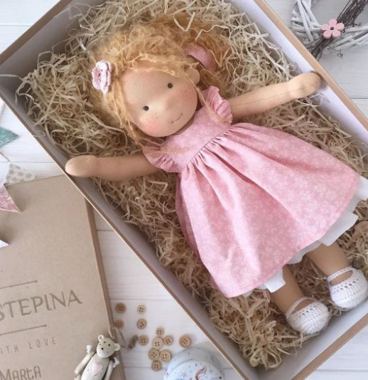 Waldorf Pop | Handgemaakt | Fantasiespel | Poppen | Waldorf onderwijs speelgoed-Hallo Susanne