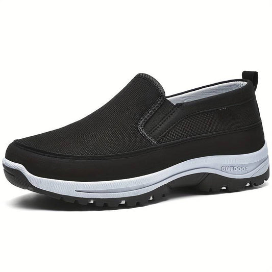 Wandelschoenen - Comfortabele Slip-On herenschoenen met dikke zool-Hallo Susanne