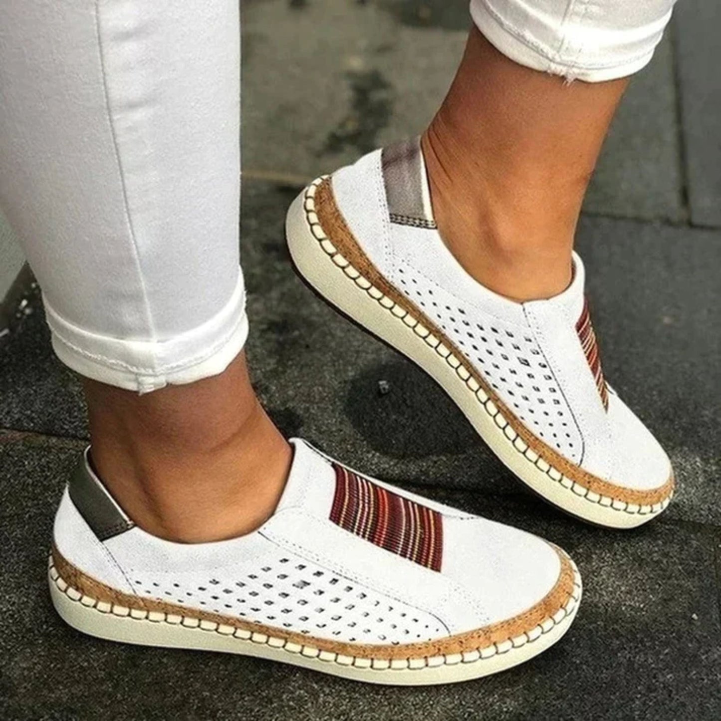 Wandelschoenen - Ergonomisch - Slip-On - Orthopedische schoenen - Damesschoenen-Hallo Susanne
