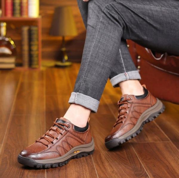 Wandelschoenen - Waterdichte herenschoenen voor buiten-Hallo Susanne