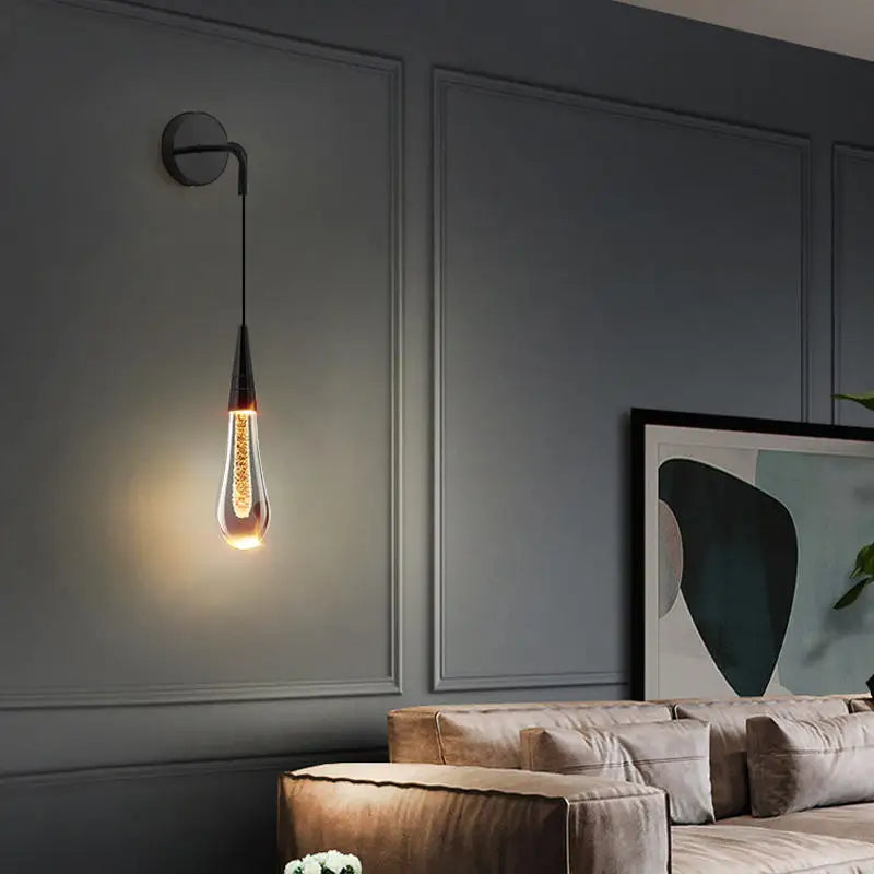 Wandlamp - Waterdruppel - Binnen - Wand Hanglamp - Wandlampen voor Woonkamer-Hallo Susanne