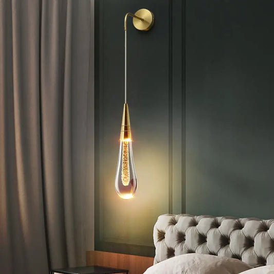 Wandlamp - Waterdruppel - Binnen - Wand Hanglamp - Wandlampen voor Woonkamer-Hallo Susanne