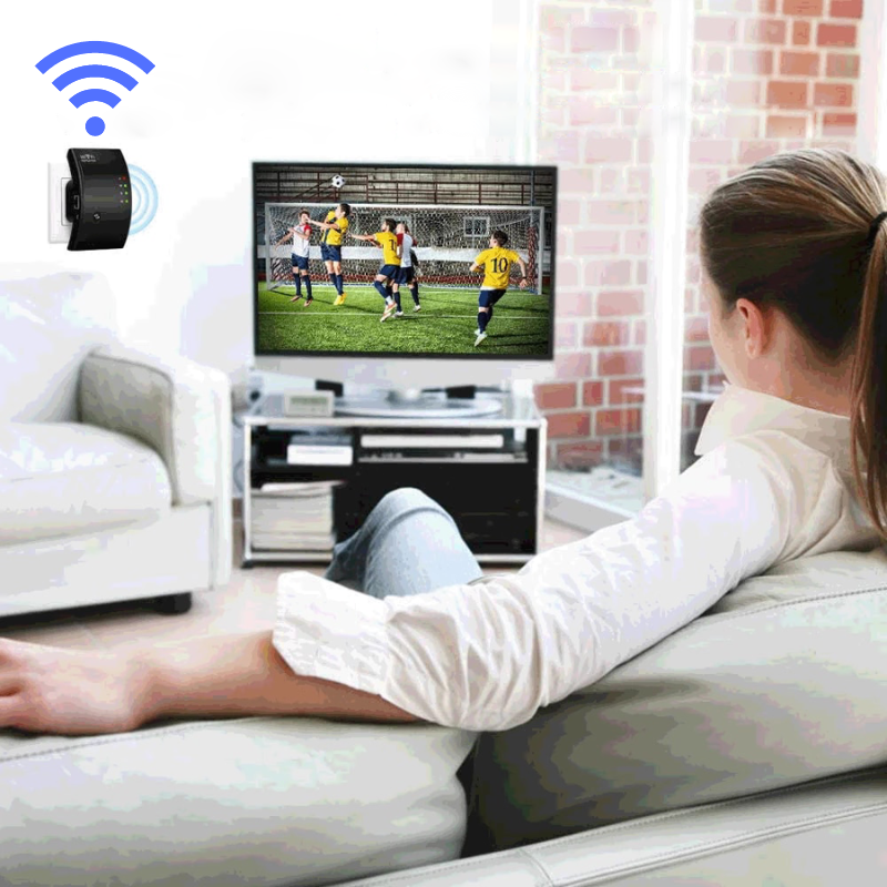 Wifi-repeater - Vast - Internetbereik - Wifi-extender - Draadloze internetversterker-Hallo Susanne