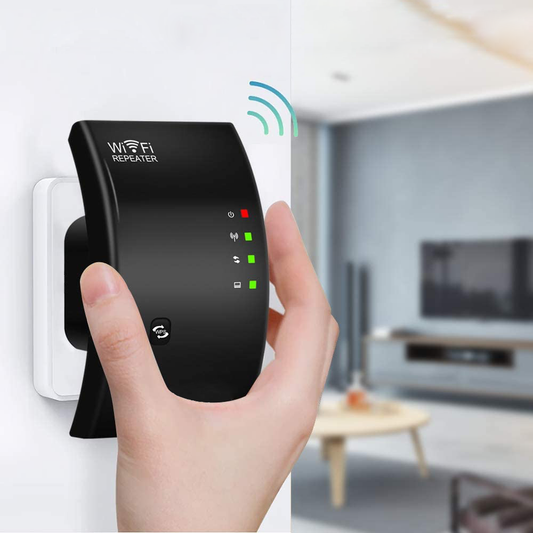 Wifi-repeater - Vast - Internetbereik - Wifi-extender - Draadloze internetversterker-Hallo Susanne