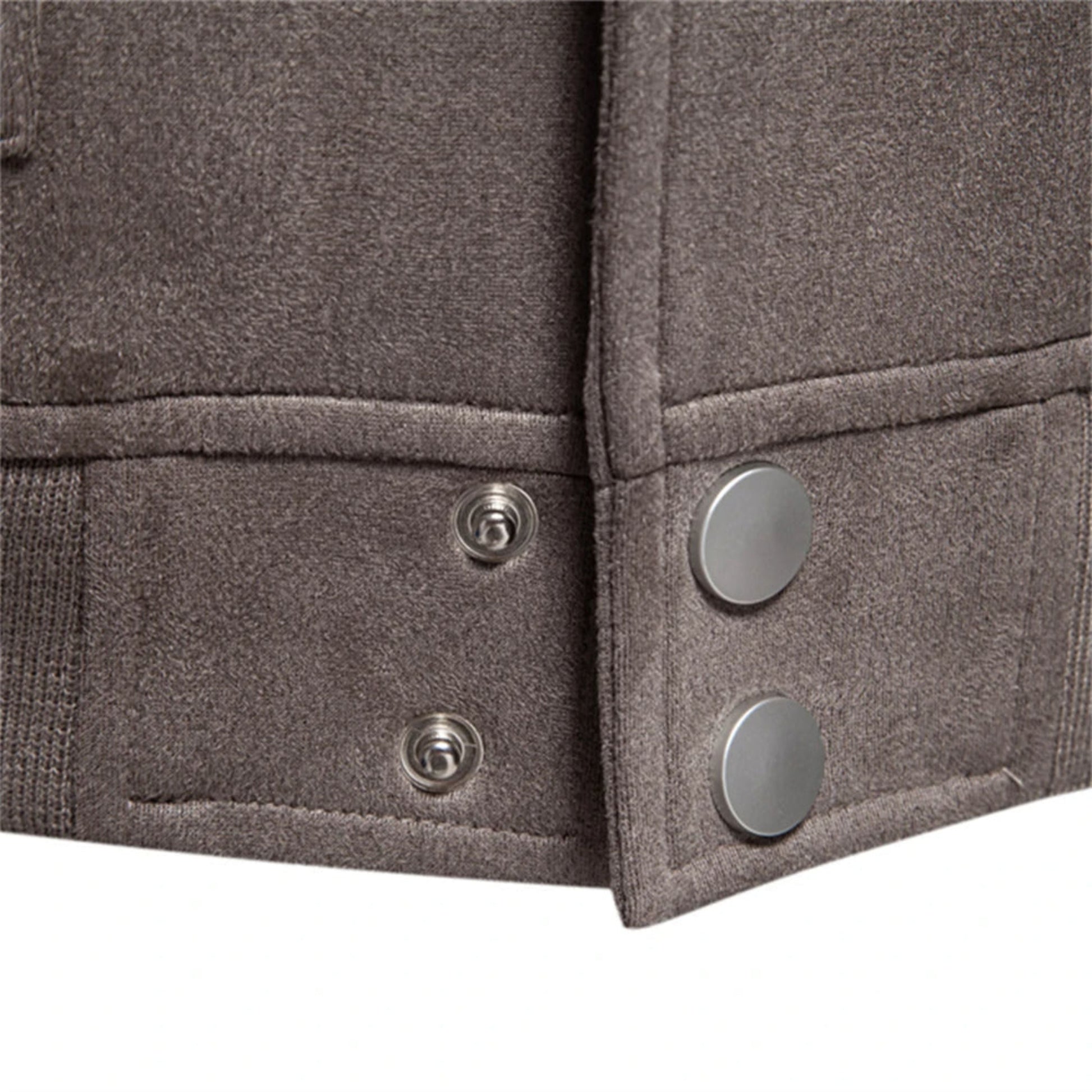 Wildlederjacke - Button-Up - Dünn - Freizeitjacke - Herrenjacke-Hallo Susanne