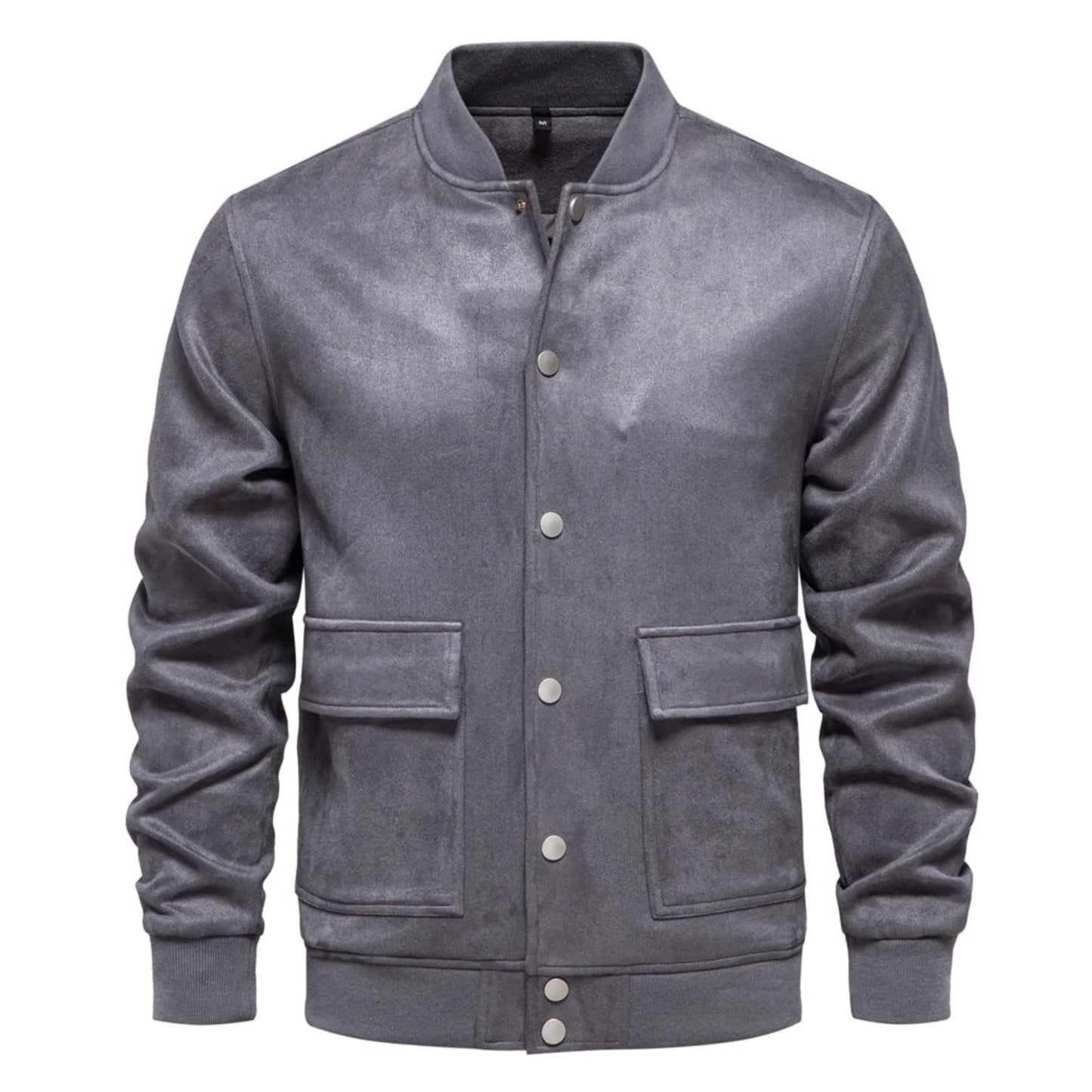 Wildlederjacke - Button-Up - Dünn - Freizeitjacke - Herrenjacke-Hallo Susanne
