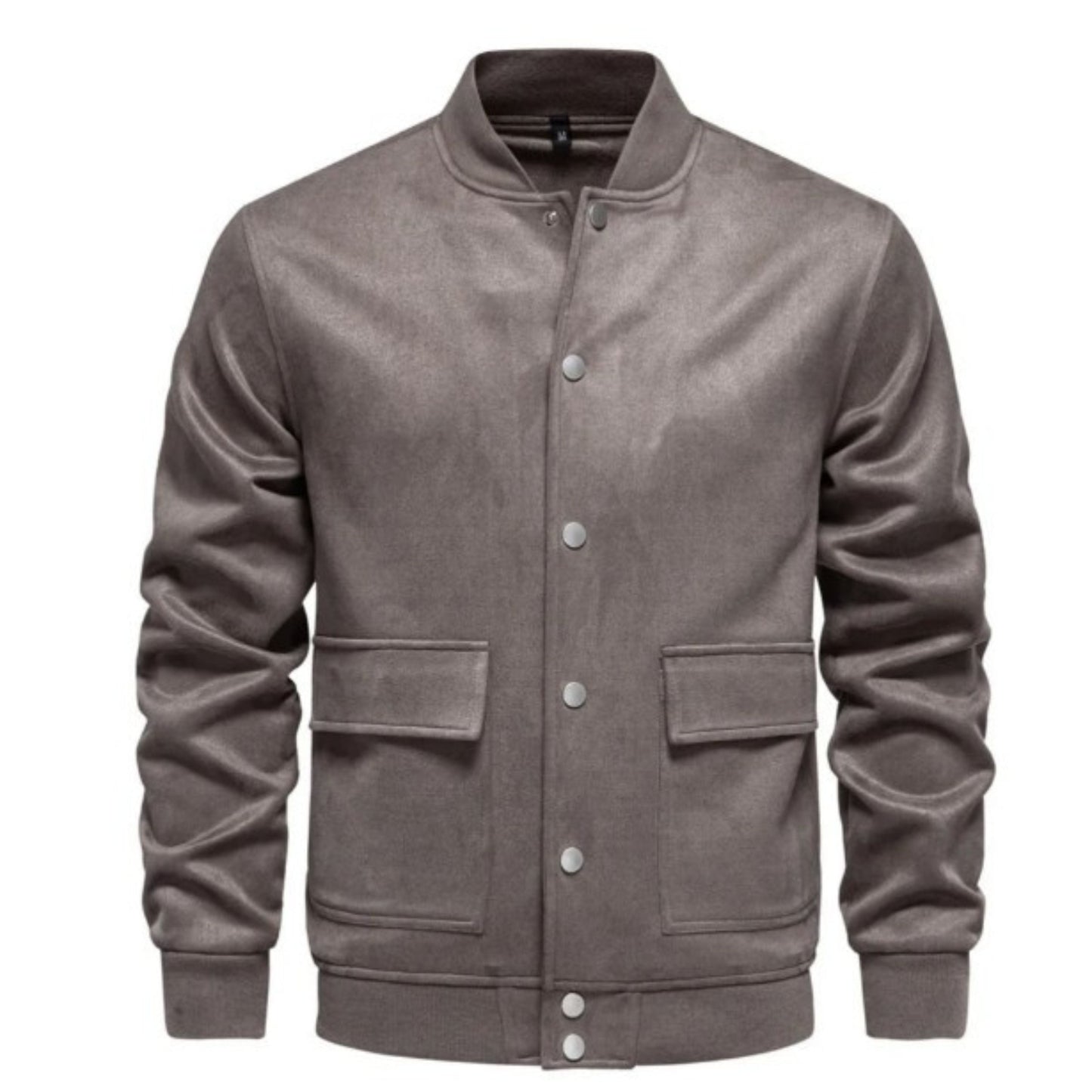 Wildlederjacke - Button-Up - Dünn - Freizeitjacke - Herrenjacke-Hallo Susanne