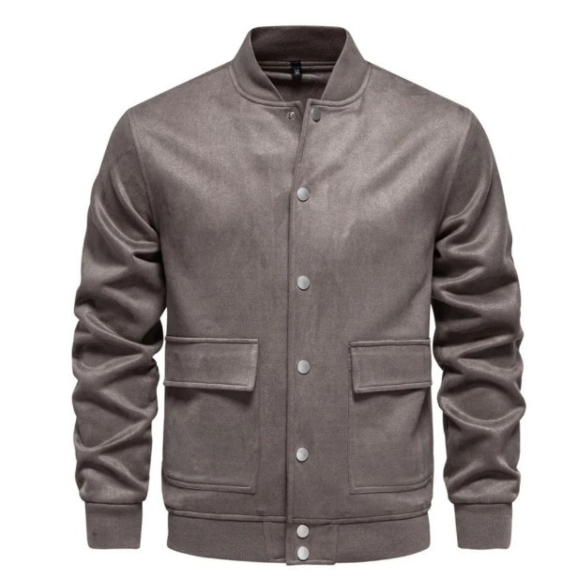 Wildlederjacke - Button-Up - Dünn - Freizeitjacke - Herrenjacke-Hallo Susanne
