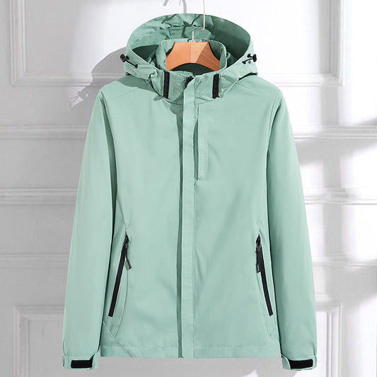 Windjack - Met capuchon - Outdoor - Waterdichte jas - Damesjas-Hallo Susanne