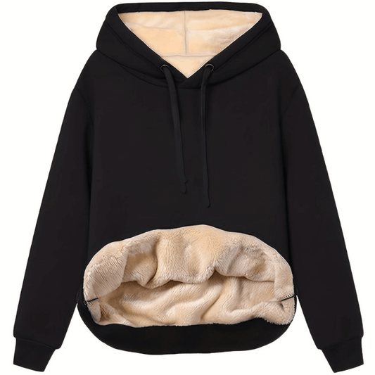 Winterhoodie | Warm | donzig | Sherpa Fleece Hoodie | Winterkleding voor heren-Hallo Susanne