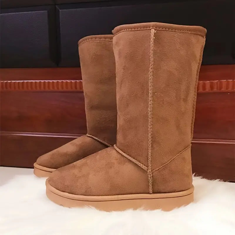 Winterlaarzen - Mid Calf - Met fleece gevoerd - Snow Boots - Dameslaarzen-Hallo Susanne