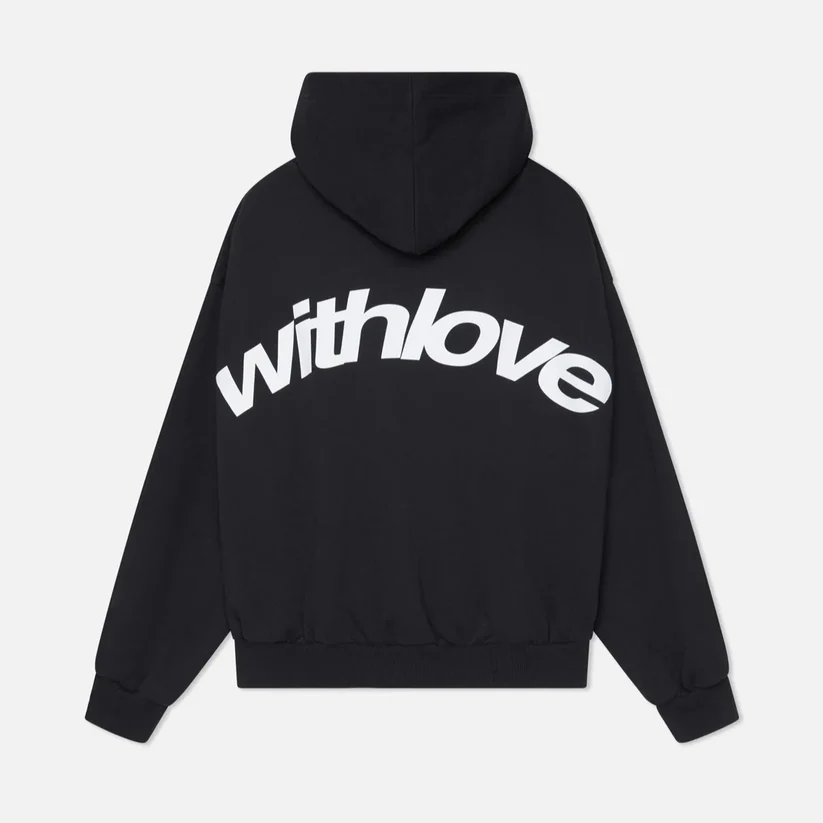 With Love Hoodie | Comfortabel | Pullover | Unisex Hoodie | Oversized Hoodie-Hallo Susanne