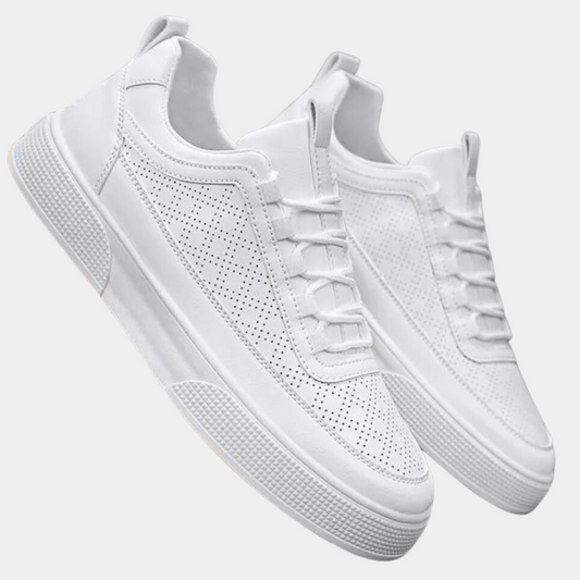 Witte sneakers - Lichtgewicht herenslippers voor de zomer-Hallo Susanne
