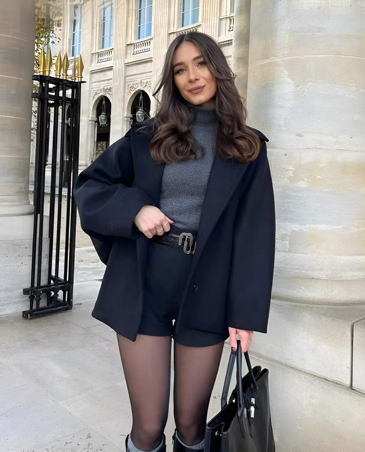 Wollen Trenchcoat | Kort | Single Breasted | Oversized Jack| Vrouwenjas-Hallo Susanne
