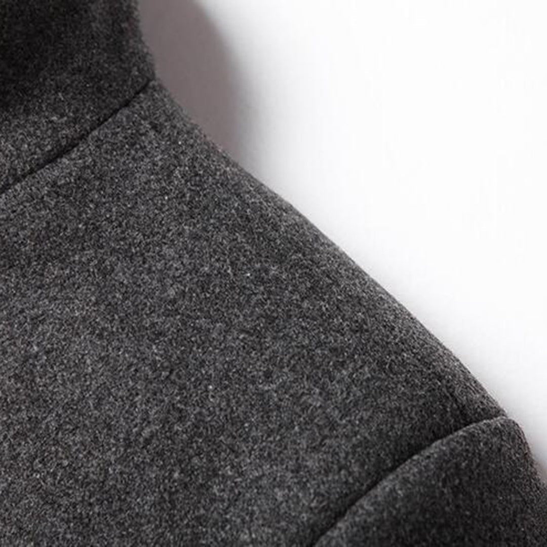 Wollen Trenchcoat - Single Breasted - Halflang - Trenchcoat - Herenjassen-Hallo Susanne