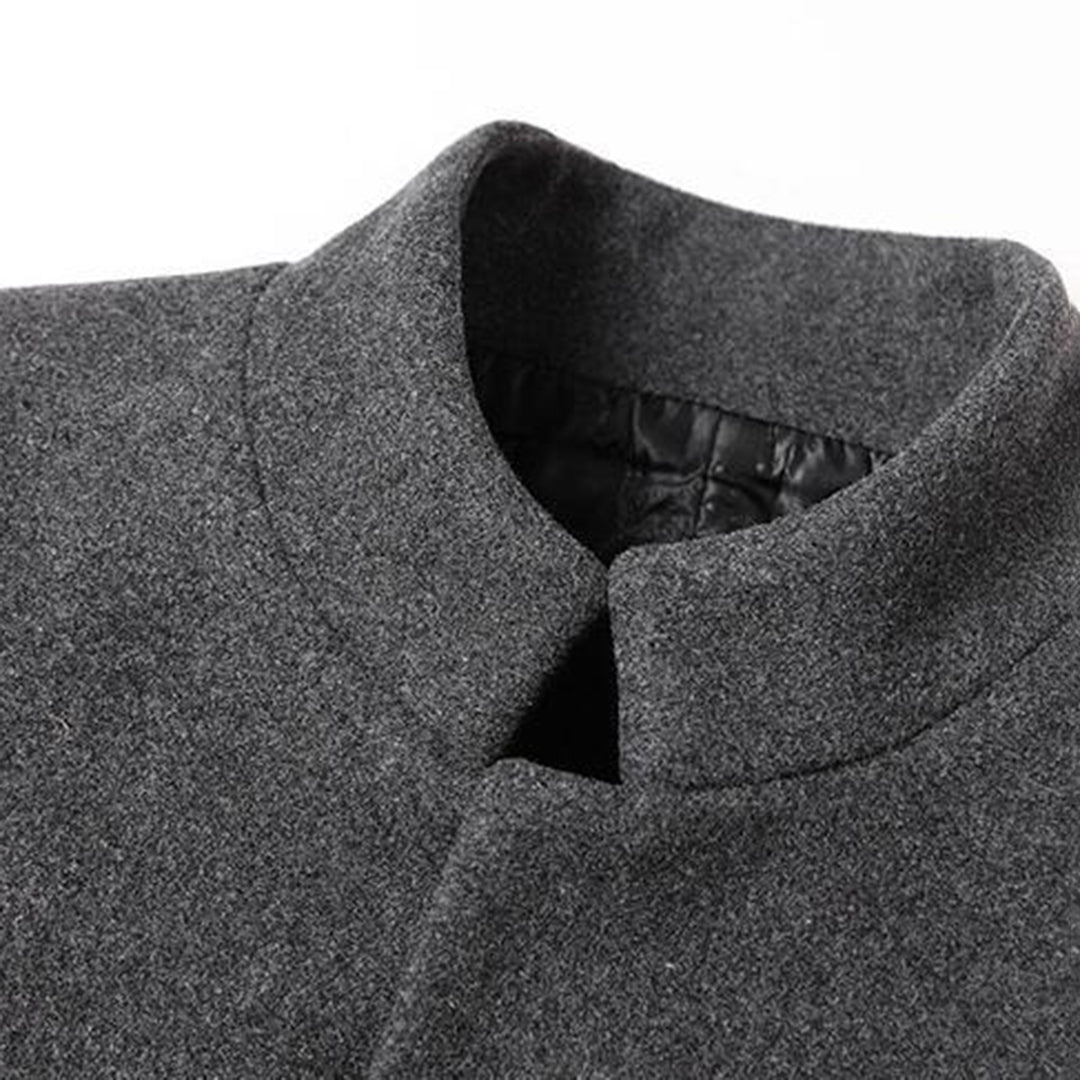 Wollen Trenchcoat - Single Breasted - Halflang - Trenchcoat - Herenjassen-Hallo Susanne