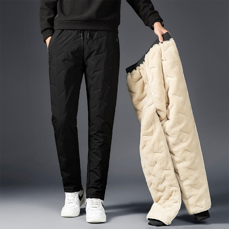 Wyatt Winter Fleece Broek | Met fleece gevoerde herenbroek voor de winter-Hallo Susanne