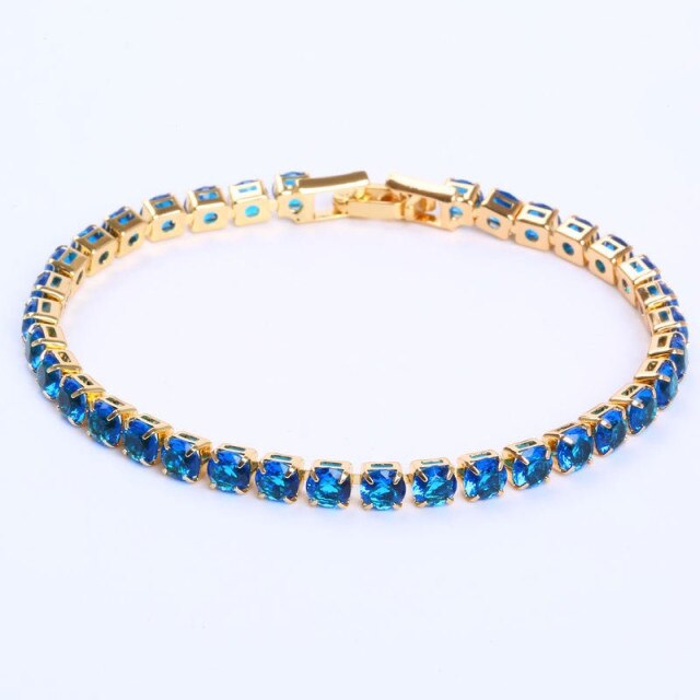 Zirkoon Armband - Zilveren gouden sieraden tennisarmband voor dames-Hallo Susanne