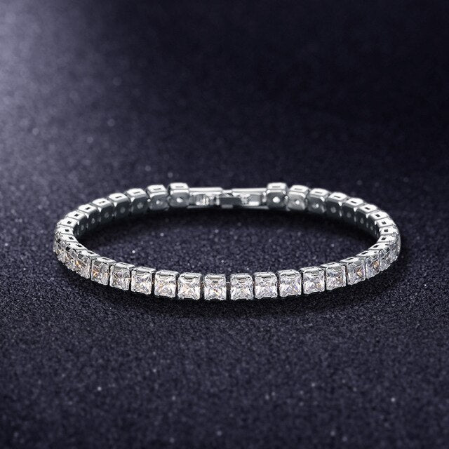 Zirkoon Armband - Zilveren gouden sieraden tennisarmband voor dames-Hallo Susanne