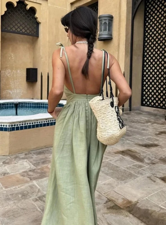 Zomerjurk | Bandjes | Rugloos | Maxi-jurk | Zomerjurk-Hallo Susanne