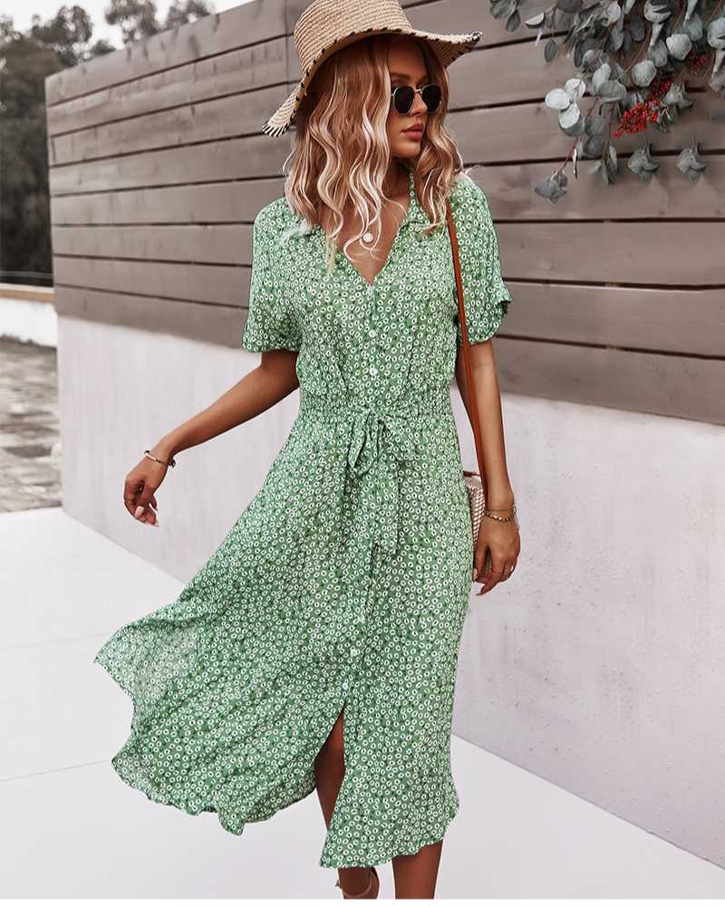 Midi zomerjurk discount