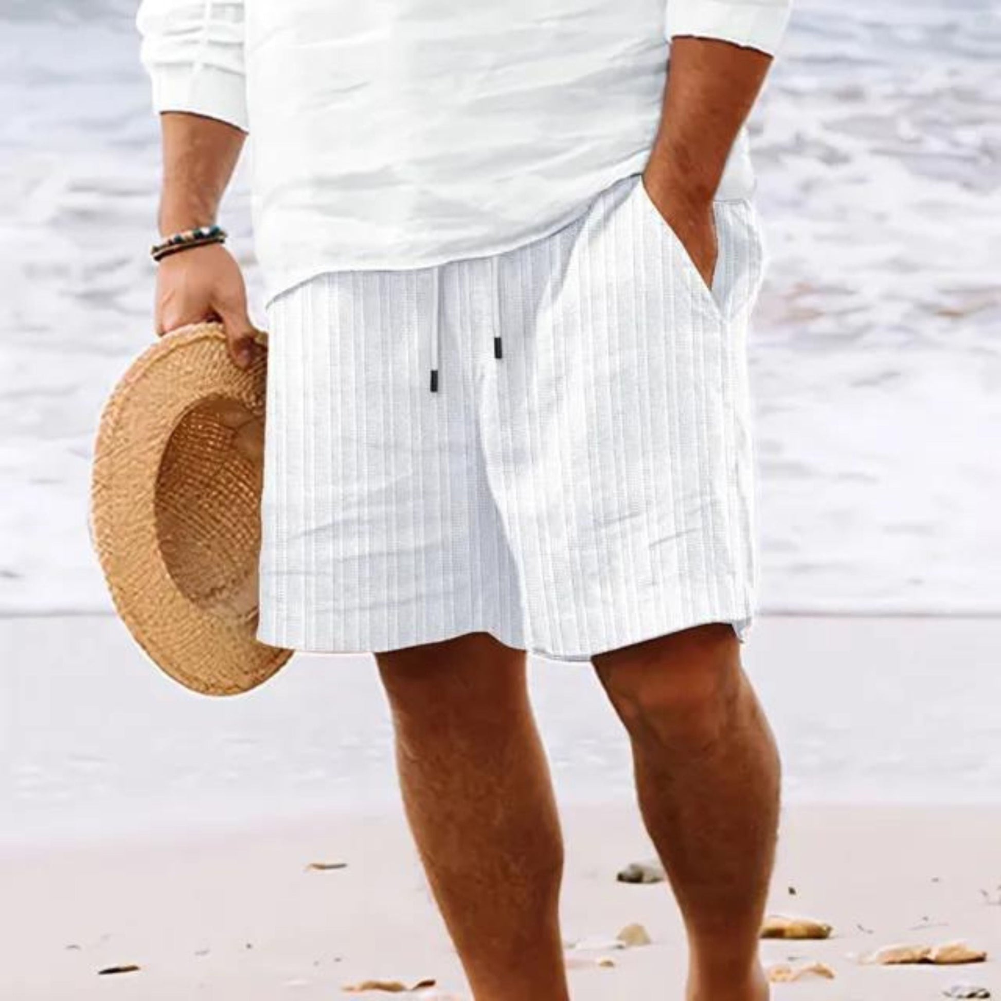 Zomershorts | Losjes model | Lichtgewicht | Casual Shorts | Herenshorts-Hallo Susanne